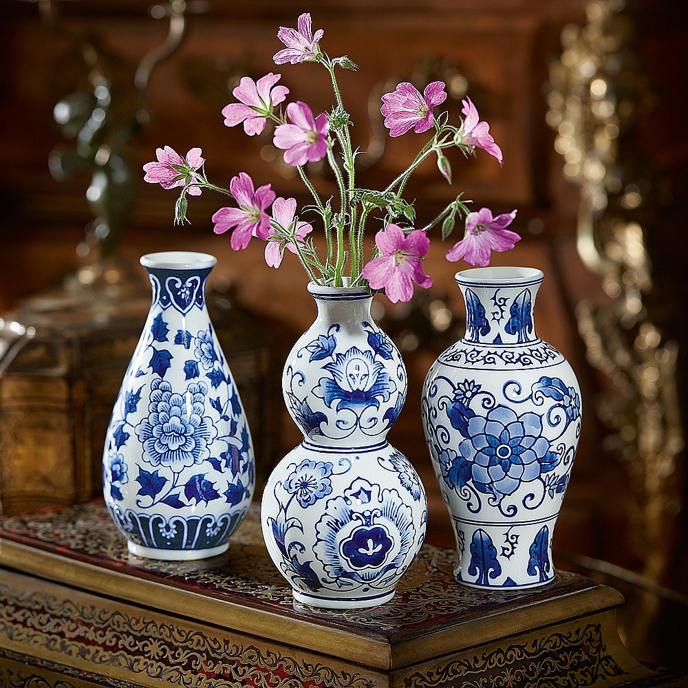 Delft Blue Vases China Glass Museum Selection