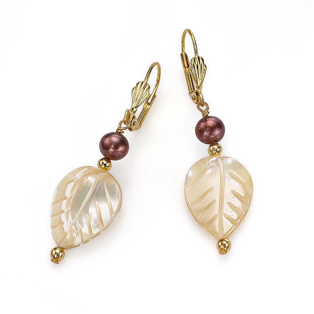 mother of pearl earrings