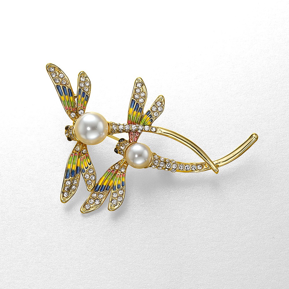 Dancing Dragonflies Brooch Art Nouveau Jewellery Museum Selection