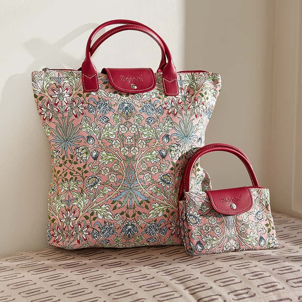 Floral discount tapestry bag