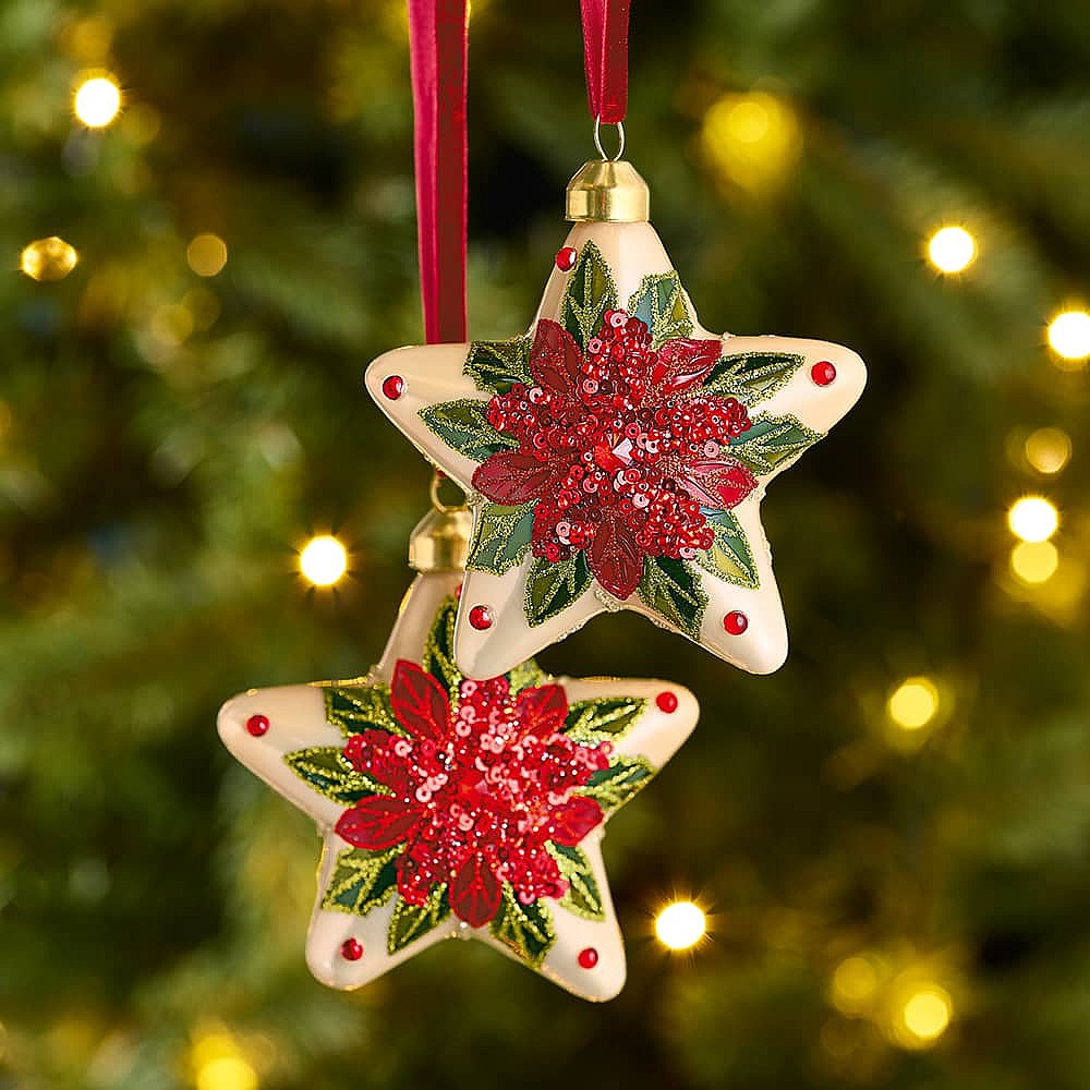 small rose gold christmas balls