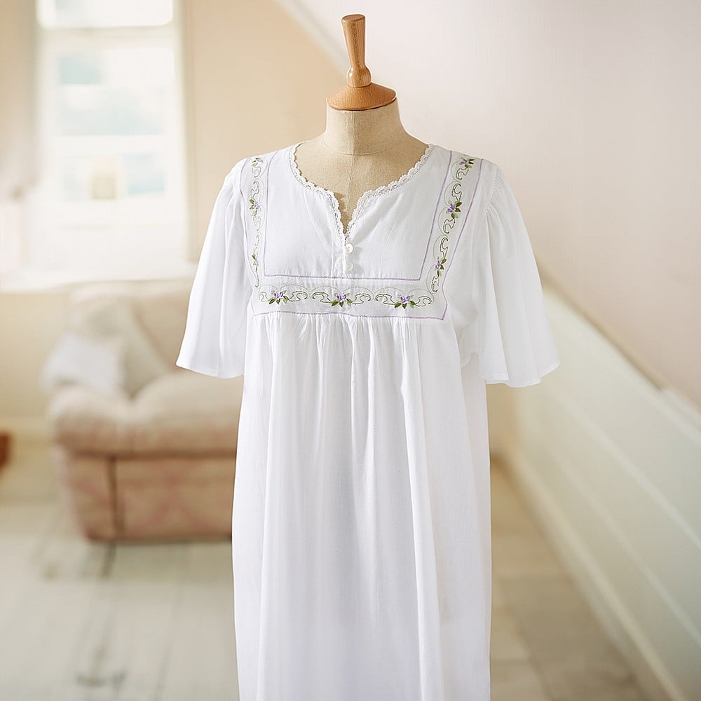 Cotton nightdresses uk hotsell